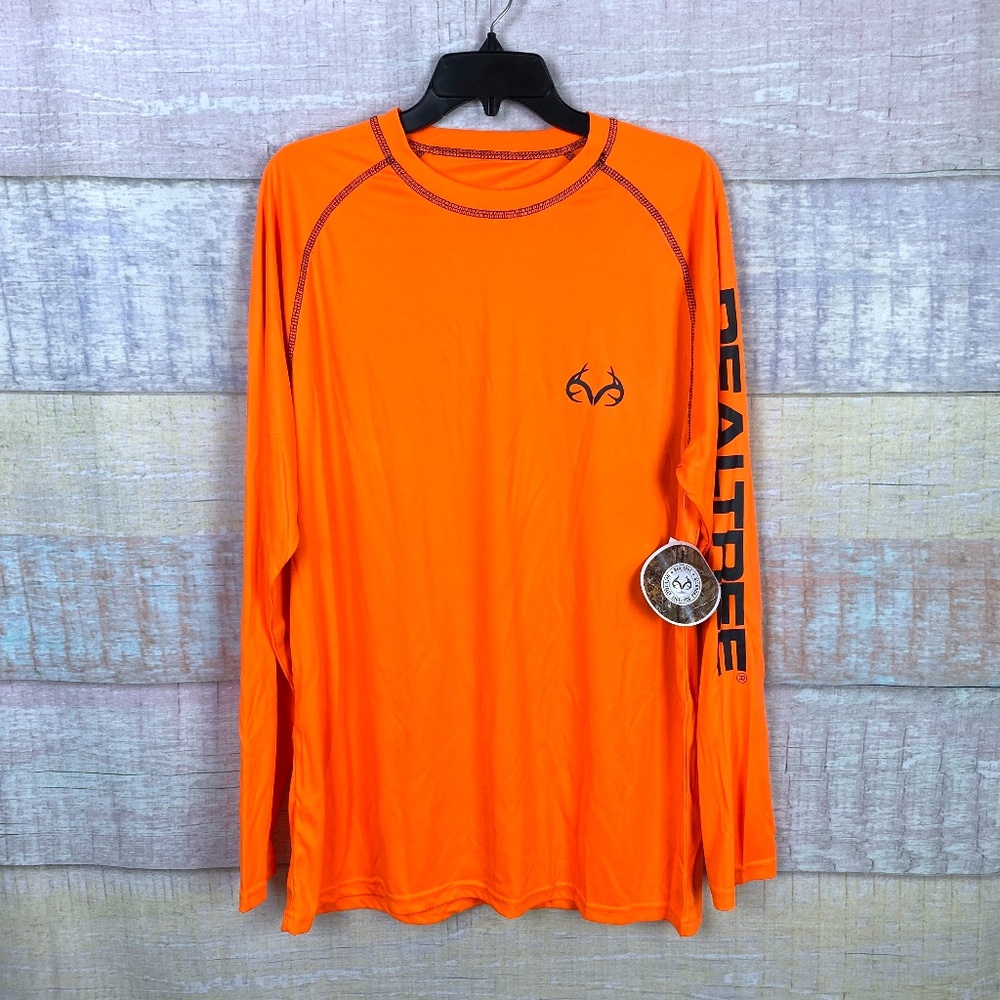 Realtree by Buckhorn River Long Sleeve Tee Shirt - Picture 1 of 7
